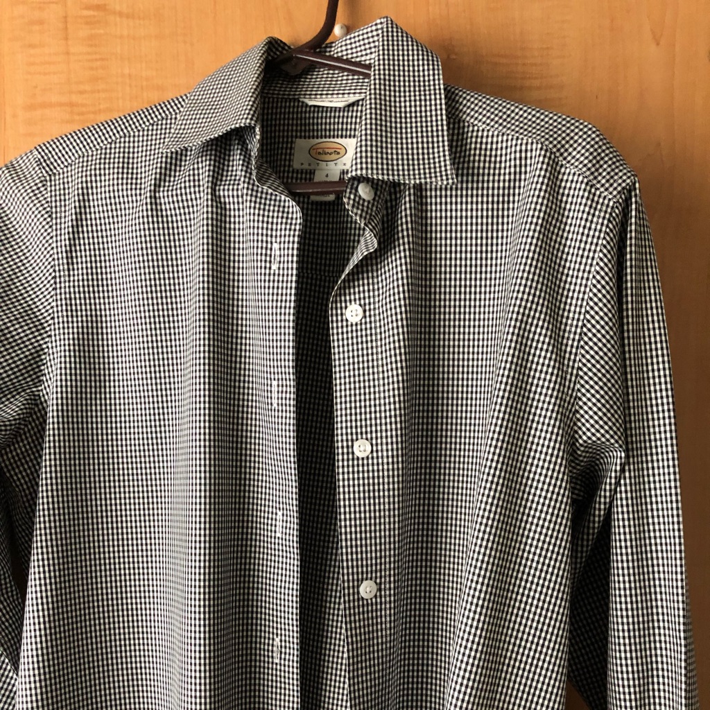 Talbots Gingham Button Up